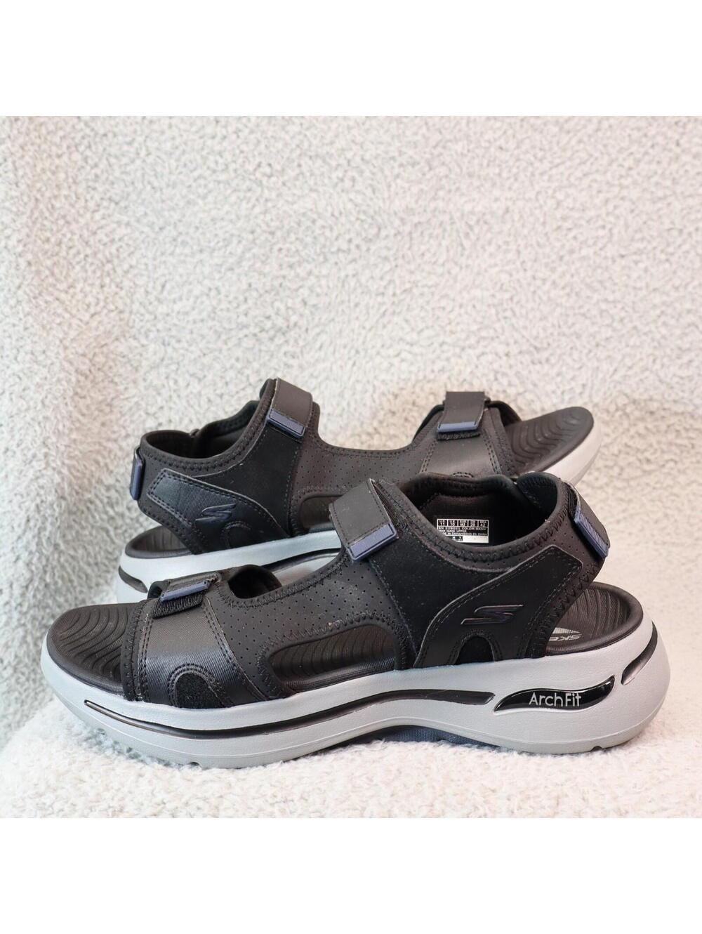 SKECHERS Go Walk ArchFit Sandals Men Size US 11 Comfy Casual